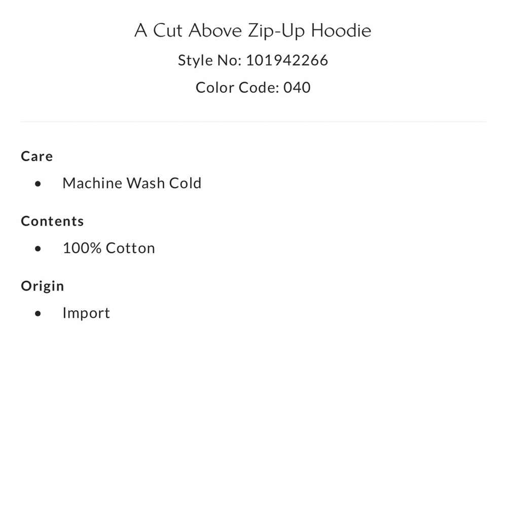 NWOT Free People FP Movement A Cut Above Zip-Up Hoodie in White Heather Grey - Picture 7 of 9